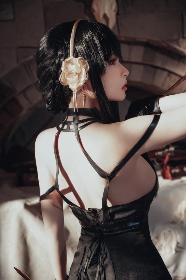 清水由乃 – NO.061 间谍过家家 约尔·福杰 战斗服 [30P-487MB]-2