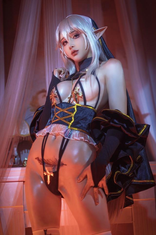 鹿八岁baby – 堕落修女[61P-456.7M]